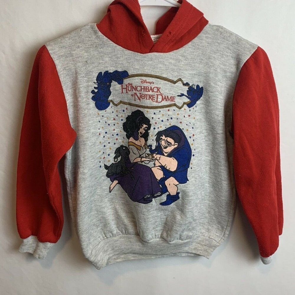 Disney Vintage Hunchback Womens Hoodie Size XL